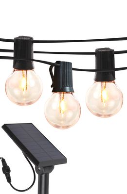 Brightech Ambience Solar G5 Thin Wire Outdoor String Lights in Black