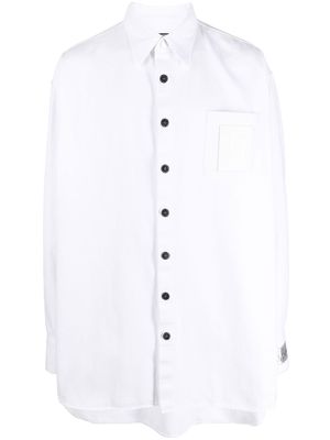 Raf Simons long-sleeve denim shirt - White