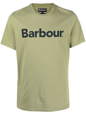 Barbour logo-print short-sleeved T-shirt - Green