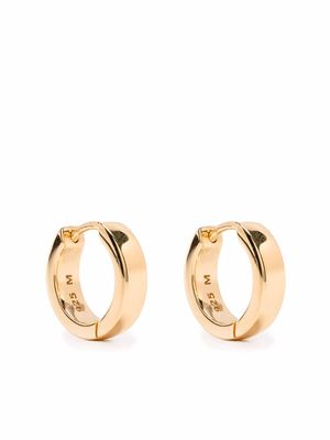 Missoma thick huggie earrings - Gold
