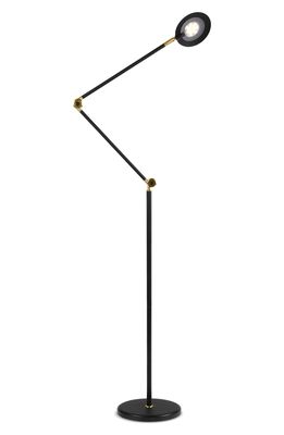 Brightech Sage 2-in-1 LED Floor & Table Lamp in Black
