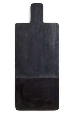 Nordstrom Marble & Wood Serving Board in Black Multi