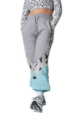 adidas by Stella McCartney Colorblock Recycled Nylon Track Pants in Ltonix/Splash