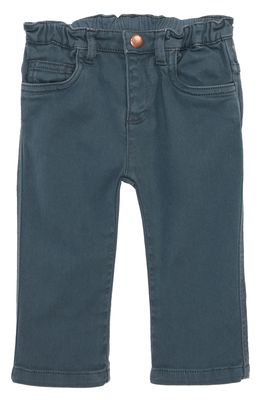 Bonpoint Kids' Cookie Stretch Cotton Twill Pants in Bleu Ardoise
