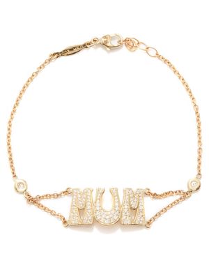 Jacquie Aiche - Mum Diamond & 14kt Gold Bracelet - Womens - Yellow Gold