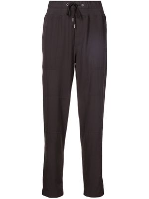 James Perse drawstring tapered trousers - Brown