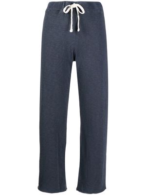 James Perse terry-cloth track pants - Blue