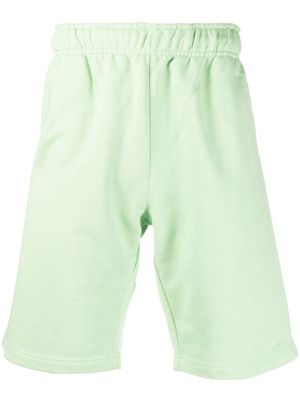 032c elasticated track shorts - Green