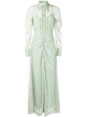 Alice McCall Moon Landing lace maxi gown - Green