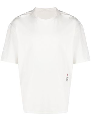 Ten C graphic-print cotton T-shirt - White