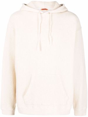 Barena textured-finish hoodie - Neutrals
