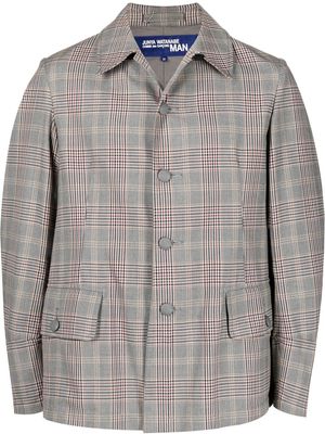 Junya Watanabe Comme des Garçons Pre-Owned 2003 plaid check single-breasted jacket - Grey