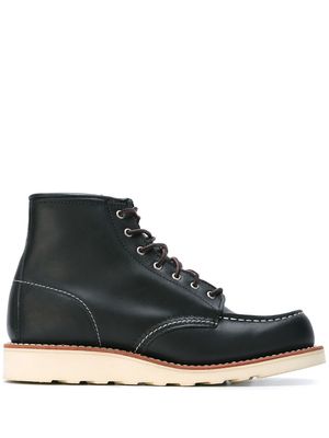 Red Wing Shoes classic moccasin toe boots - Black