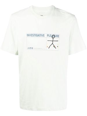 OAMC Investigative Pleasure print T-shirt - Green