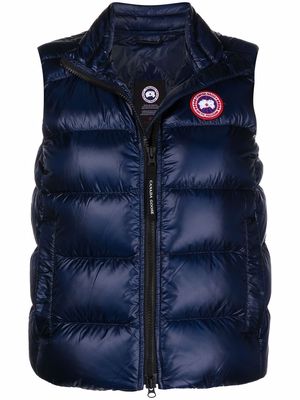 Canada Goose padded zip-up gilet - Blue