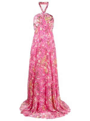 ETRO floral maxi dress - Pink