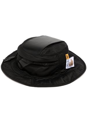LANVIN x Gallery Dept logo-tag bucket hat - Black
