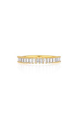 EF Collection Baguette Diamond Ring in 14K Yellow Gold
