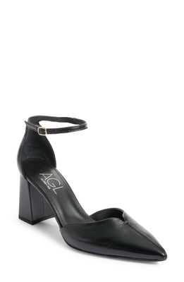 AGL Nadine d'Orsay Pointed Toe Pump in Black