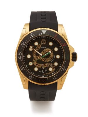 Gucci - Dive Stainless-steel Watch - Mens - Black
