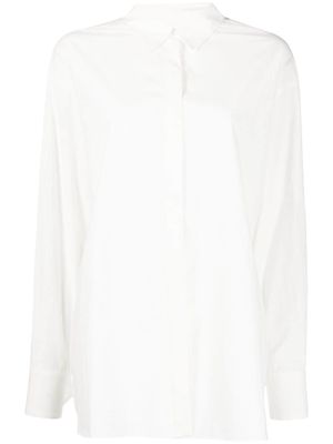 BONDI BORN Baros long-sleeve shirt - White
