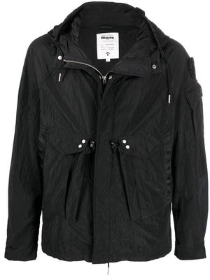 Blauer drawstring-fastened hooded jacket - Black