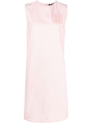 Raf Simons sleeveless shift dress - Pink