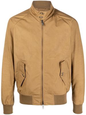 Baracuta zip-up cotton jacket - Brown