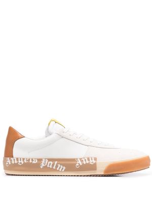 Palm Angels panelled low-top sneakers - White