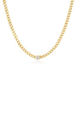 EF Collection Sari Diamond Necklace in 14K Yellow Gold