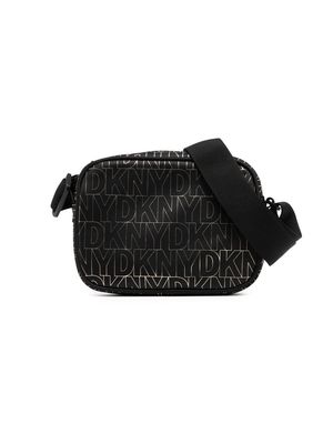 Dkny Kids logo-print shoulder bag - Black