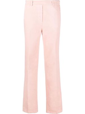 Nº21 ribbon-detail straight leg trousers - Pink