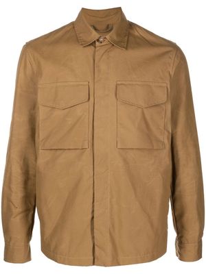 Baracuta cargo shirt jacket - Brown