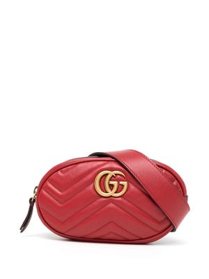 Gucci Pre-Owned GG Marmont belt bag - Red