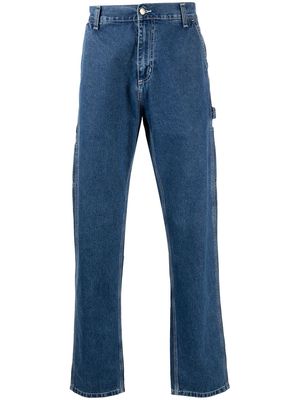 Carhartt WIP mid-rise straight leg jeans - Blue