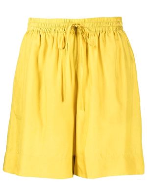 P.A.R.O.S.H. Sunny drawstring shorts - Yellow