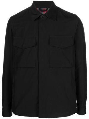Baracuta chest-pocket shirt jacket - Black
