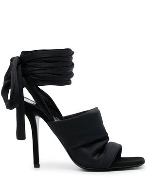 Philosophy Di Lorenzo Serafini 110mm stiletto heel wrap sandals - Black