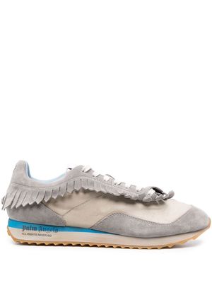 Palm Angels fringe low-top sneakers - Grey