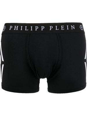 Philipp Plein logo-print boxer briefs - Black