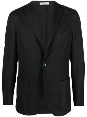 Boglioli single-breasted wool blazer - Black