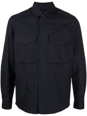 Baracuta cargo shirt jacket - Blue