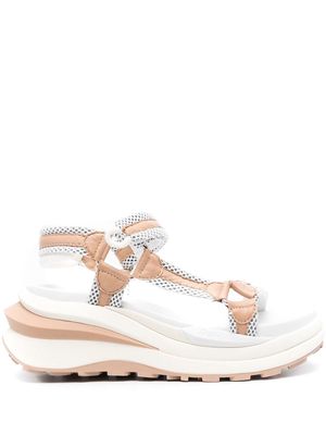 ASH chunky sole sandals - White