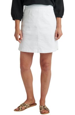 Jag Jeans On the Go Pull-On Skort in White