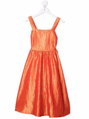 Andorine open-back maxi dress - Orange