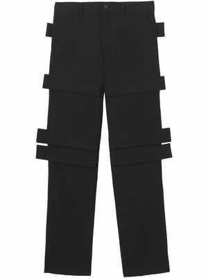 Burberry panel-detail cargo trousers - Black
