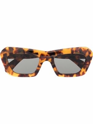 Retrosuperfuture Zenya cat-eye tortoiseshell sunglasses - Brown