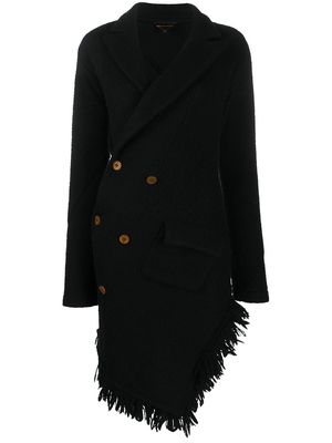 Comme Des Garçons Pre-Owned 2002 Twisted coat - Black
