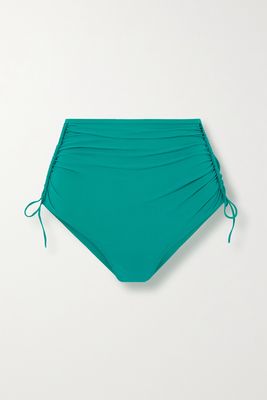 Isabel Marant - Selaris Ruched Bikini Briefs - Green