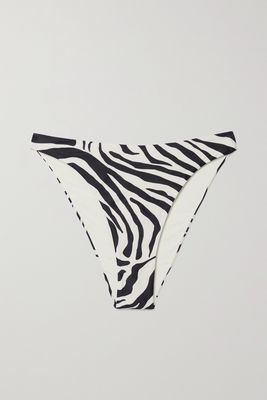 Haight - Beta Zebra-print Bikini Briefs - Animal print